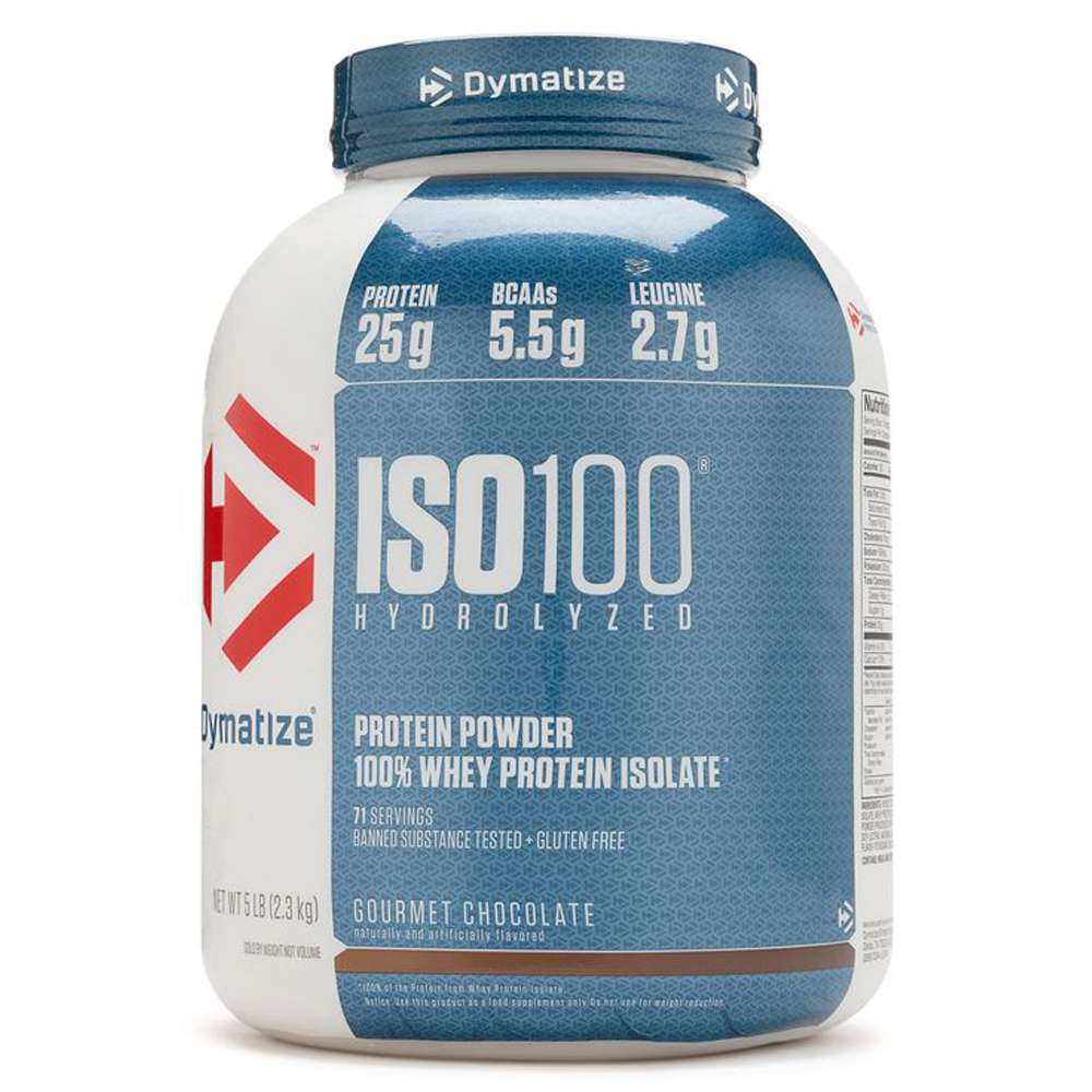 Iso 100 5lbs (2.3kg) 3 Dymatize ISO 100 5lbs là sản phẩm whey protein hydrolyzed và whey protein isolate tăng cơ bắp tốt nhất Hà Nội TpHCm