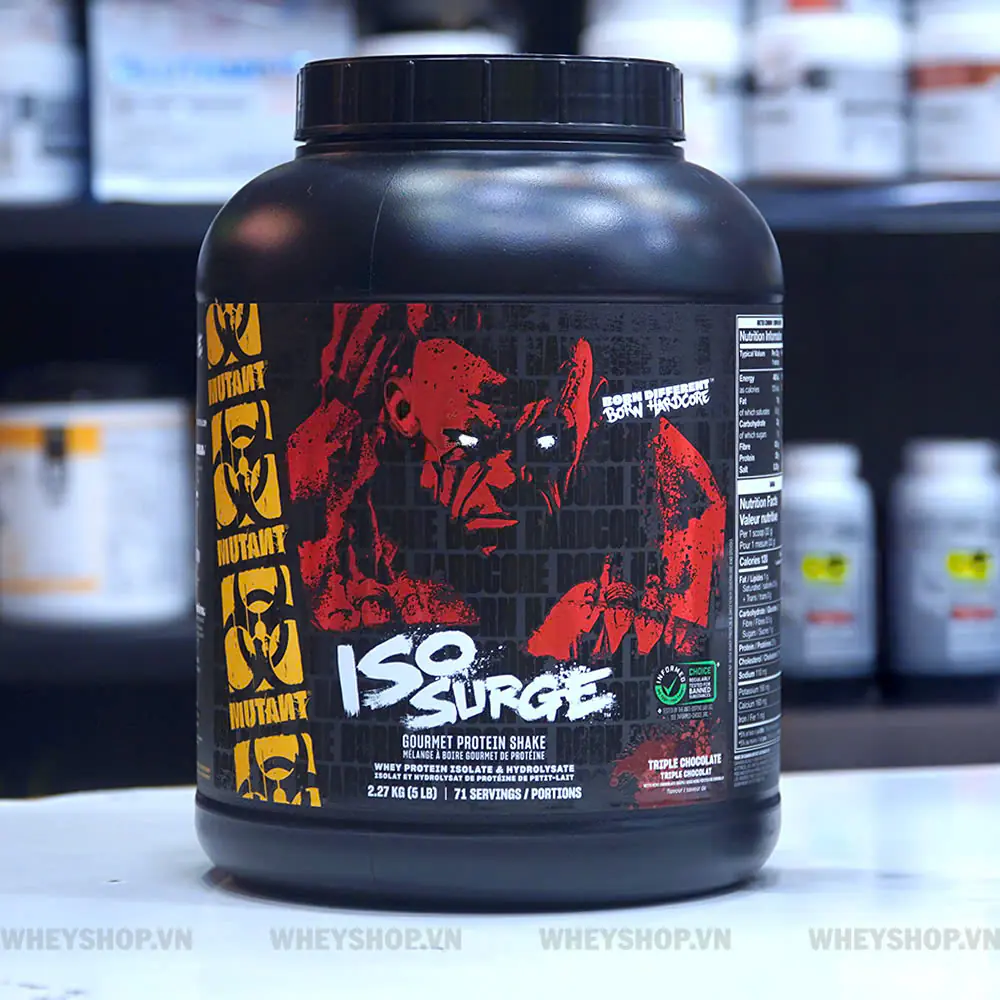 Mutant Iso Surge 5Lbs (2.3kg) 4 Mutant Iso Surge 5Lbs (2.3kg) - Hình ảnh 2