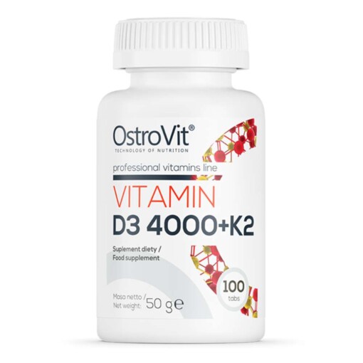 Ostrovit Vitamin D3 4000iuK2 110v 1