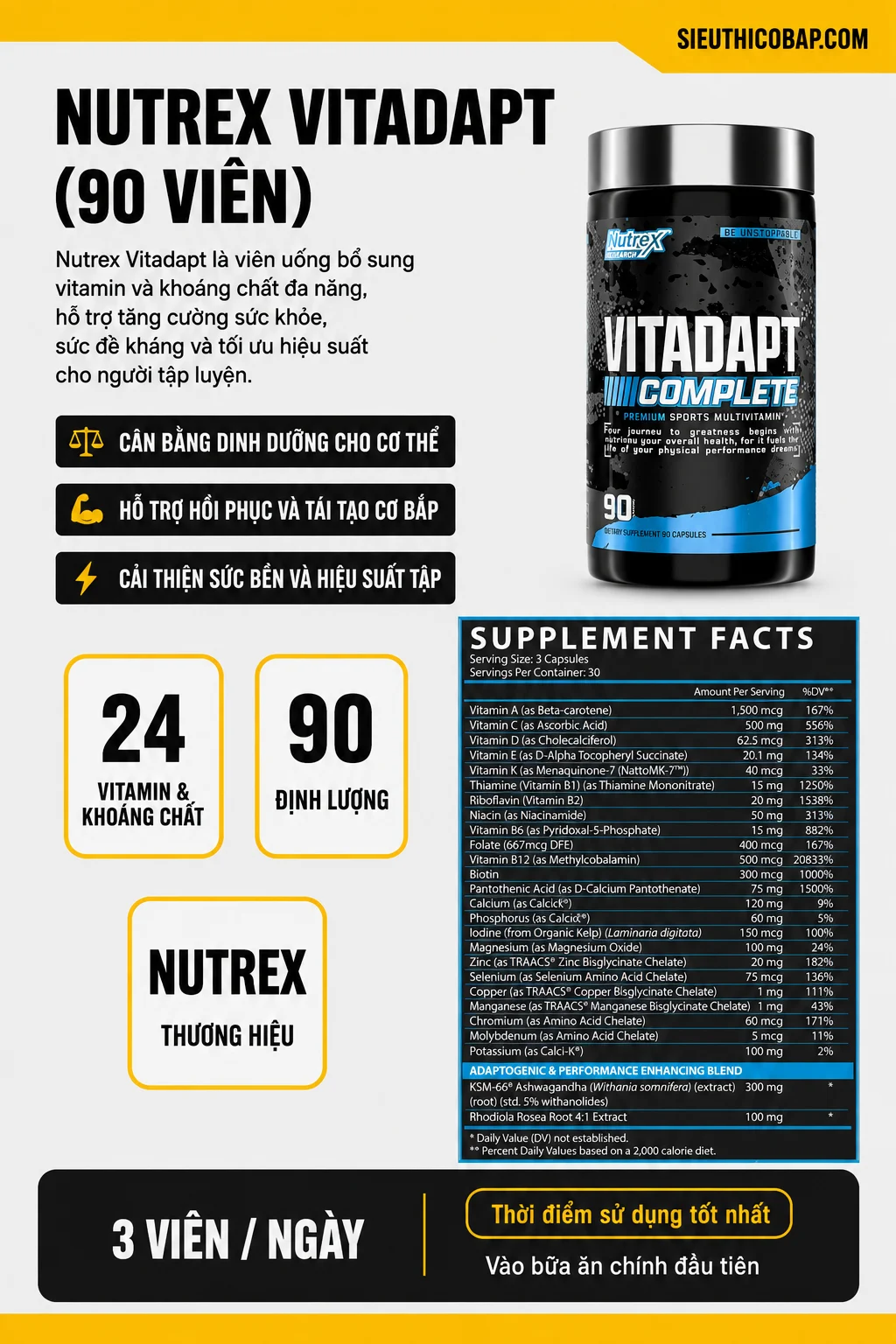 Nutrex Vitadapt (90 viên) 4 32a09326 1f39 4915 8fba 00460a0394a2 1