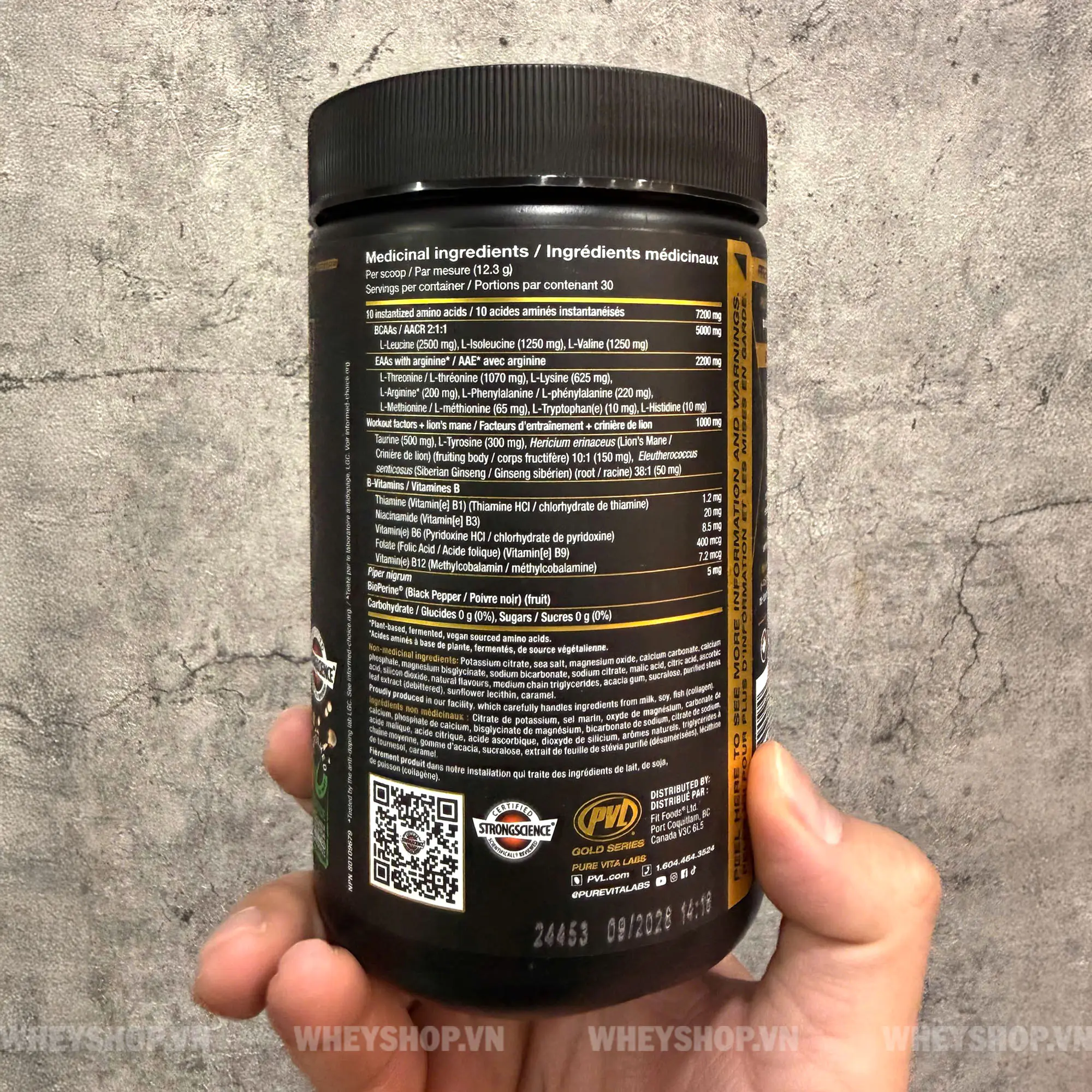 PVL EAA Complete ( 30 servings) 8 PVL EAA Complete ( 30 servings) - Hình ảnh 6