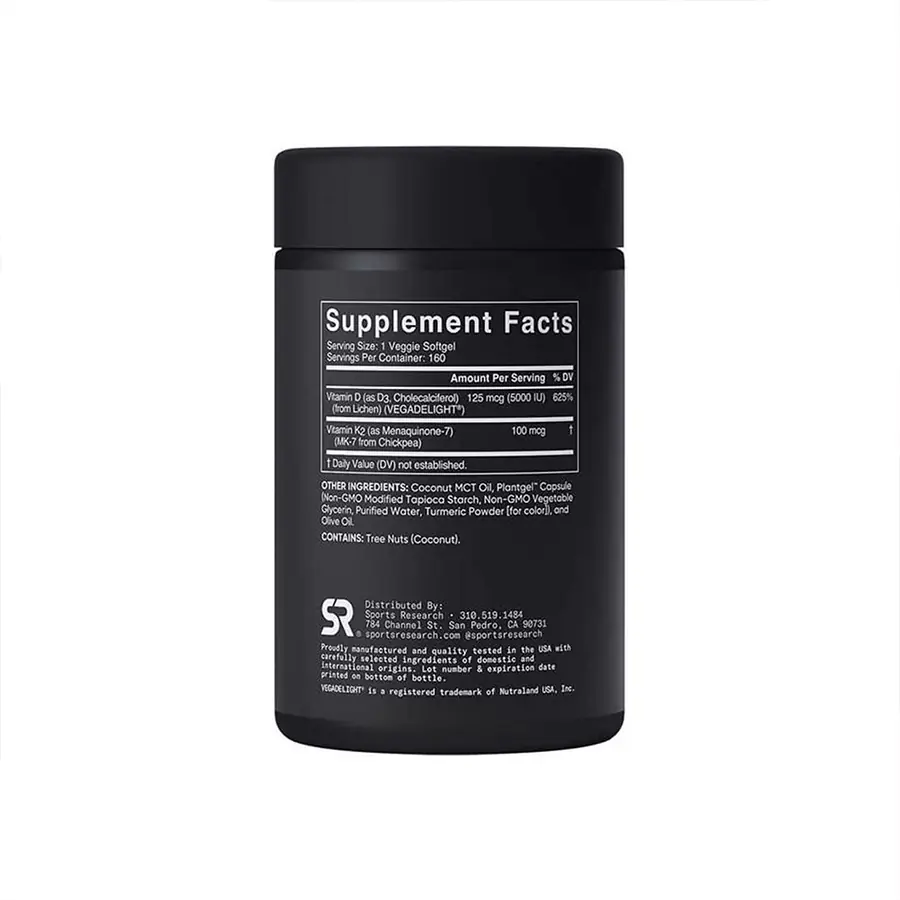 SR Vitamin D3+K2 (160 viên) 4 SR Vitamin D3+K2 (160 viên) - Hình ảnh 2