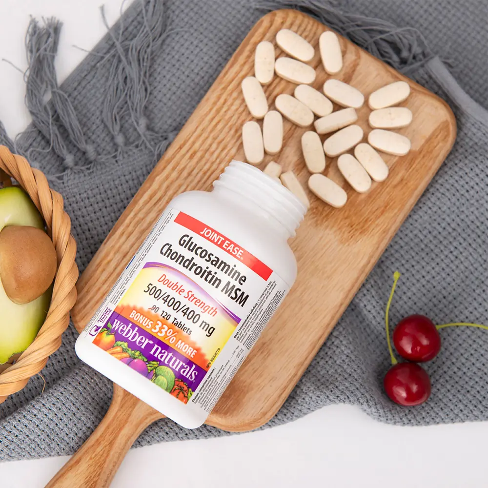 Webber Naturals Glucosamine Chondroitin MSM (120 viên) 4 Webber Naturals Glucosamine Chondroitin MSM (120 viên) - Hình ảnh 2