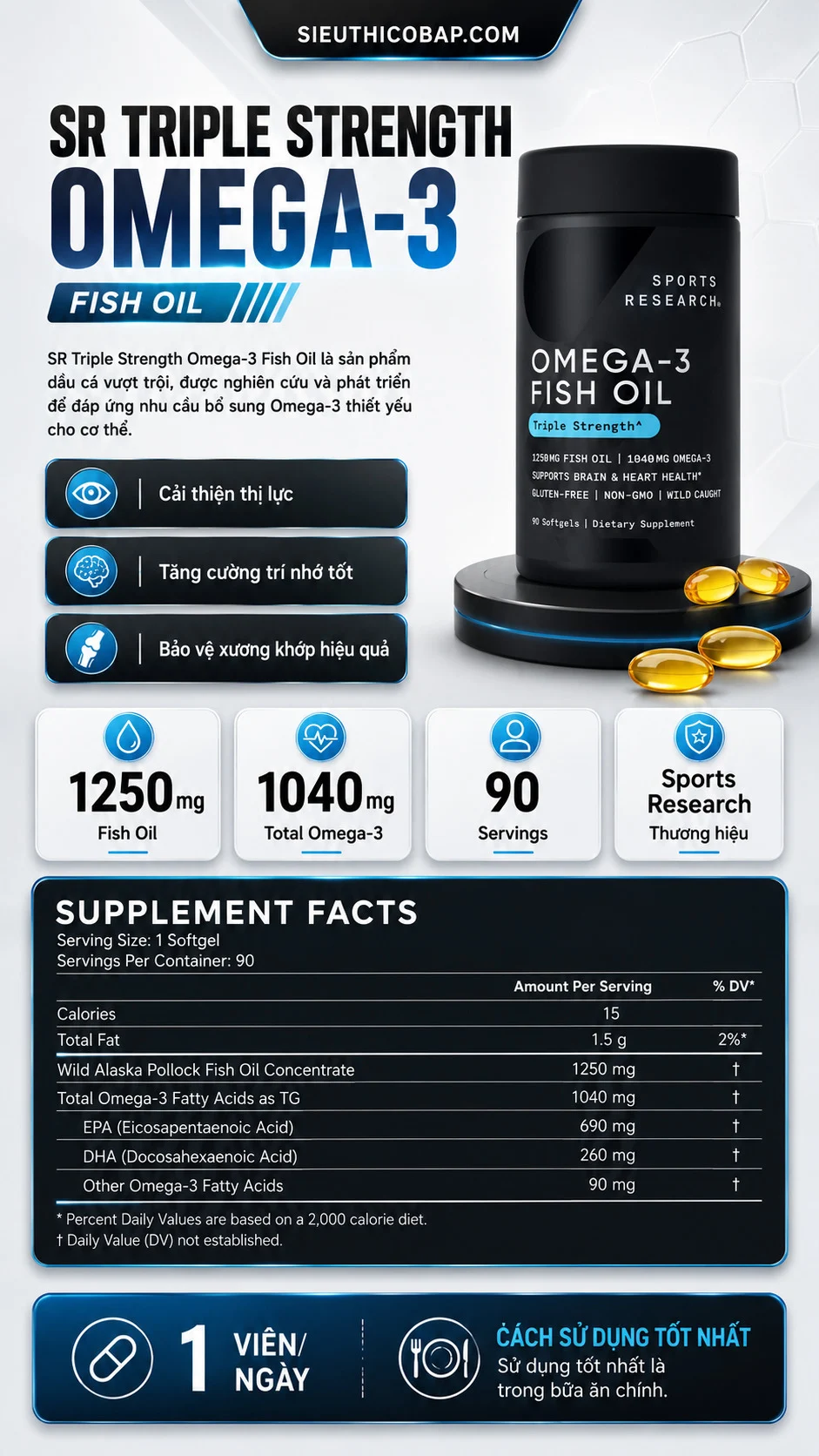 SR Triple Strength Omega-3 Fish Oil (150 viên) 4 42723735 ff62 45e6 a2c7 e4fdabc36fef