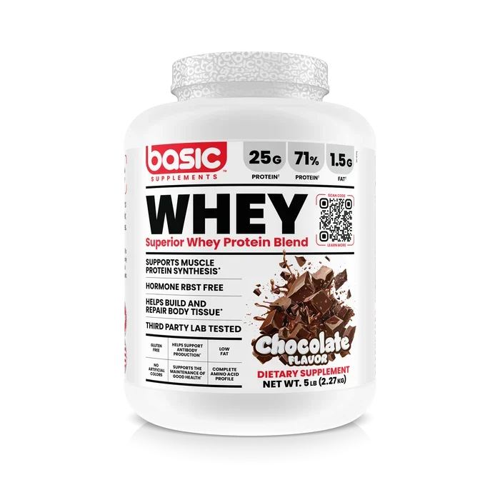 Basic Supplements WHEY – Superior Whey Protein Blend (2-5Lbs) 3 Basic Supplements WHEY – Superior Whey Protein Blend (2-5Lbs) - Hình ảnh 2