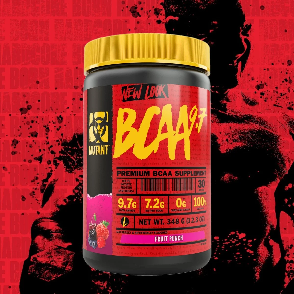 Mutant BCAA 9.7 vị Fruit Punch — hũ 348g chính hãng