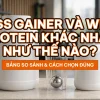 Mass Gainer Và Whey Protein Khác Nhau Như Thế Nào?